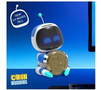 Paladone Hucha Astro Bot 18 cm – interactiva con efectos de sonido, funciona con pilas