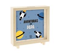 Hucha Aventuras con papá diseño espacial - Lovely Story