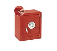 HUCHA CAJA FUERTE ROJO