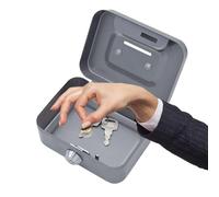 Hucha con Llave | de Efectivo de Metal Mini de Seguridad con Cerradura Banco de Dinero,Robusto portátil del Banco de Monedas del Metal para la colección de Monedas de Las Ventas diarias