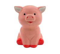 Hucha de Cerdo Infantil, diseño de Cerdo, Color Rosa, 12 x 12 x 17 cm, Color Rosa