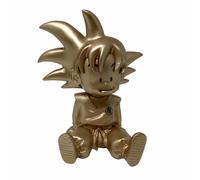 Hucha Mini PVC Dorada de Son Goku - Plastoy