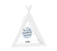 Hucha Tipi de Madera Lovely Story Ahorrando sueños únicos - Regalo especial para comuniones