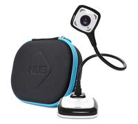 HUE HD Pro: Cámara de Documentos USB Flexible (cámara Negra con Funda Negra)
