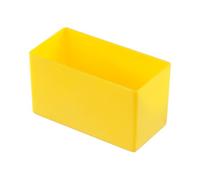 Hünersdorff - Caja de poliestireno (108 x 54 x 63 mm), color amarillo