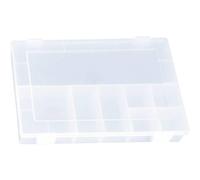 Hünersdorff Cajas de surtido PP CLASSIC, 8 compartimentos 225x335x55 mm, transparente