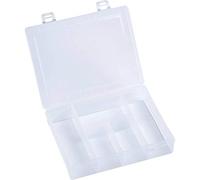 Hünersdorff Cajas de surtido PP MINI, 5 compartimentos 140x180x40 mm, transparente