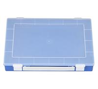 Hünersdorff Cajas de surtido PP PREMIUM, 0 Cajas insertables con mango, azul, 225x335x55 mm