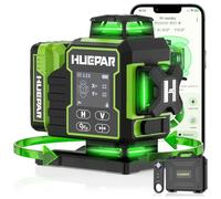 Huepar Nivel Láser Autonivelante 4×360°con Bluetooth Actualizado-W04CG