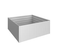 Huerto elevado. 2x2 plata metal