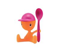 Huevera CICO, con cuchara, rosa, Alessi