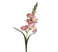 HUFFA Flor Artificial de orquídea Espada - Adornos Decorativos realistas for Sala de Estar y paisajismo Floral(Adipowder)