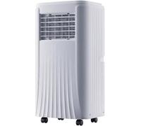 HUGGWRT Aire Acondicionado Portátil 12000 BTU con Ventilador y Deshumidificador, para Habitaciones de hasta 28 m², Temporizador 24 Horas, Kit de Ventana, Enchufe Tipo G, 7000 BTU, 7000 BTU