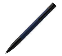 HUGO BOSS: Bolígrafo Explore Brushed Navy. Bolígrafo refinado azul de aluminio cepillado con detalles y anillas texturizadas. Dispo de pluma, roller y bola.