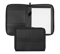 Hugo Boss Carpeta Conferencia Etiqueta Negro A5