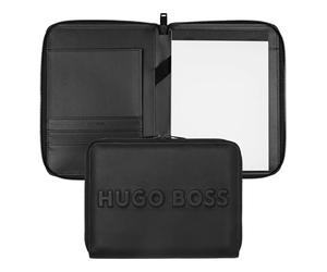 Hugo Boss Carpeta Conferencia Etiqueta Negro A5