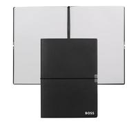 Hugo Boss Cuaderno A5 Elegance Storyline negro liso