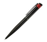 BOSS Bolígrafo negro con motivo mate tallado a diamante - StyleBallpoint pen Loop Diamond Black, 58139222 Negro pcs.