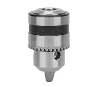 HUIOP Adaptador de Portabrocas B12 de 1,5-10 Mm con Carcasa Pintura Electroforética y Rodamiento Antiempuje para Taladros Eléctricos, Kit Herramientas Portabrocas Tipo Llave para Mano Obra Precisión