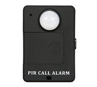 HUIOP Detector de Movimiento PIR Mini Detector de Movimiento Alarma Control Remoto Inalámbrico GSM Alarma Infrarrojos Pasivo Alarma de Seguridad con Función de Monitor de Voz