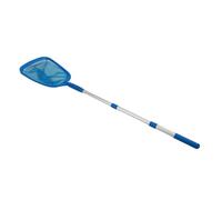 HUIOP Kit de Limpieza de Piscinas Larga Duración, Tamaño Cepillo 20,5x11 Cm, Material ABS, Tamaño Red 16,5x11,0 Pulgadas 【Adecuado para Cuidadores Piscinas ocupados】
