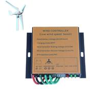 HUIZHITENGDA Controlador de Generador Eólico Impermeable IP67 | Regulador de Carga de Energía Eólica 3000W-4500W, 12V 24V 48V 220V para Sistemas de Turbinas Eólicas