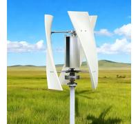 HUIZHITENGDA Kit de energía eólica 12V/24V/48V/220V con Controlador MPPT