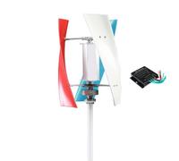 HUIZHITENGDA Kit de generador de turbina eólica de 20000W 12/24/48V | Inicio de baja velocidad del viento, impermeable IP67, con accesorios de instalación, para uso fuera de la red / calle