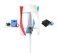 HUIZHITENGDA Kit De Generador Eólico Vertical De 3 Aspas 12000W