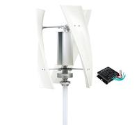 HUIZHITENGDA Turbina De Levitración Magnética Vertical 8000W 12V-220V | Con controlador Mppt Kit de energía eólica doméstico de 3 hojas Adecuado para sistemas de turbinas eólicas