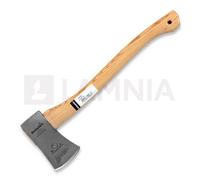 Hacha forjada a Mano de 535 mm de Hierro Forjado | Hultafors | Forjada en Suecia | 1315 g. Hacha de Gama Alta con Mango de Madera de Nogal Americano | Reafilable | 840086