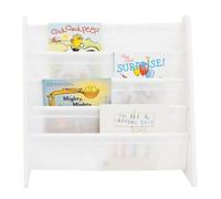 Humble Crew estantería Infantil 4 Niveles Blanco/Blanco: Organiza Libros, diseño pulcro, Segura, promueve Lectura, Montaje rápido, Ideal para niños