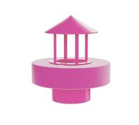 Humidificador artificial de rocalla para cascadas de interior, decoración silenciosa para fuente de meditación zen, hogar, oficina, 10 x 10 x 13,3 cm (rosa A)