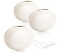 Humidificador cerámico para radiadores, forma oval, color blanco