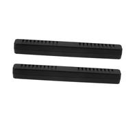 Humidificador Compacto para Cigarros Largos Negro 2 Piezas ABS | Control de Humedad, Uso Fácil, Formato de Viaje, Esponja Interior, Compatibilidad Humidores