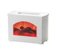 Humidificador contra incendios, difusor de para - Difusor de de llama silencioso USB 270 ml, difusor de llama ultrasónico para dormitorio, hogar, habitación, lugar de trabajo, palest
