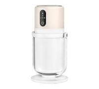 Humidificador de escritorio silencioso de 300 ml con luz nocturna LED - Señor USB portátil para plantas, dormitorio, oficina | Mini dispositivo de humedad del aire interior, mejora de la espa