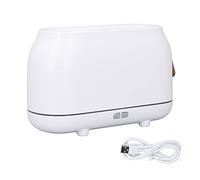 Humidificador de llama Humidificador de niebla de 180 ml con efecto de luz de llama vívida Difusor USB para dormitorio Oficina Material ABS 5V 10W