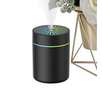 Humidificador de viaje - 500 ml para casa, oficina, viajes, temporizador automático, filtro, difusor y para casa, dormitorio, cuarto de baño y