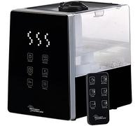 Humidificador ultrasónico digital LBF-610 con niebla fría/caliente, temporizador, ionizador y depósito de 6 L