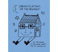 Humor Us Greeting Cards: New Home - Congratulations on the new digs (Pack of 6)