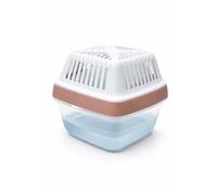 HUMYDRY - Deshumidificador Premium Plus con Sistema Antiderrame + Recambio de 450g - Sin Electricidad - Controla Humedad Olores en Espacios Medianos - Hasta 15 m² - Rosa