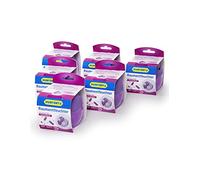 HUMYDRY Pack 6 Duplo 75g - Deshumidificador Ambientador 2 en 1 para Espacios Pequeños - Absorbe la Humedad y Reduce Olores - Sin Electricidad - Hasta 8 m² - Aroma Lavanda