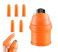 HunicandIU Herramientas recolectoras para pulgar - Protector Anticorte Alimenticio | Cortador y pelador de dedos | Para Camping, Cocina, Jardín, Verduras, Pimientos, Frutas, Ajos