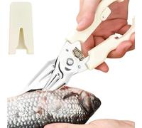 HunicandIU Tijeras De Cocina | Herramienta De Corte Multiusos De Acero Inoxidable Resistente Y Duradera - Tijeras Para Cocina Y Alimentos - Para Hogar, Casa, Actividades Al Aire Libre, Mesa