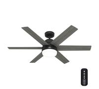 Hunter Fan Company 52706 - Ventilador con mando a distancia de mano, 132 cm/52 pulgadas, color negro mate