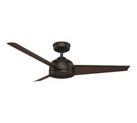 Hunter Fan, Ventilador de Techo y Control de pared para Interiores y Exteriores, Trimaran, 3 Aspas, Color Bronce, 132 cm, Ideal para Verano e Invierno, Modelo 50943