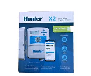 Hunter Programador X2-401-E 4 Estaciones Transformador Interior