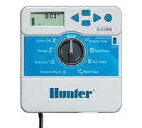 Hunter Sprinkler XC400I X-Core Controlador de riego interior de 4 estaciones, pequeño, gris