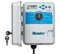 Hunter Temporizador de controlador XC-400 para exteriores de 4 estaciones de aspersor XC400 X-Core